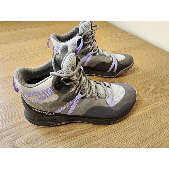 Merrell Siren 4 Mid GTX Womens Hiking Boots Moon/Orchid Womens Size 10 Purple - Picture 11 of 13